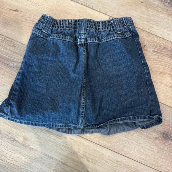 Faded Glory Girls Denim Skirt with Heart Pockets Size 8 - Picture 6 of 6